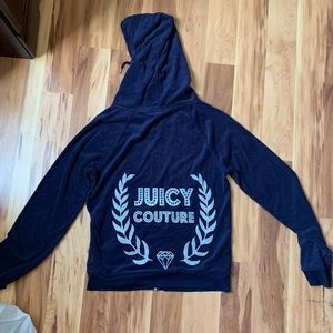 Navy blue juicy couture sweater